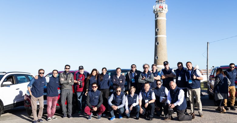 Se realizó con éxito el primer test drive regional para la prensa de lifan myway en punta del este