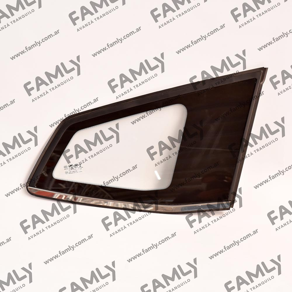 Repuestos Famly - 6440                 - VIDRIO GUARDABARRO TRASERO DERECHO