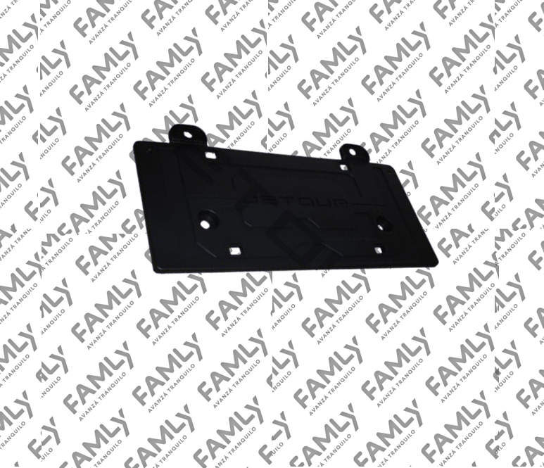 Repuestos Famly - JTRX70ATLX           - PORTAPATENTE FRONTAL