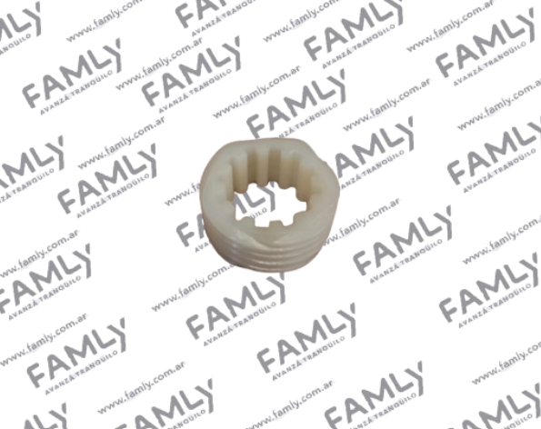 Repuestos Famly - X3 SC BOX            - TUERCA PLASTICO DE ENGRANAJE GUSANO 1.5
