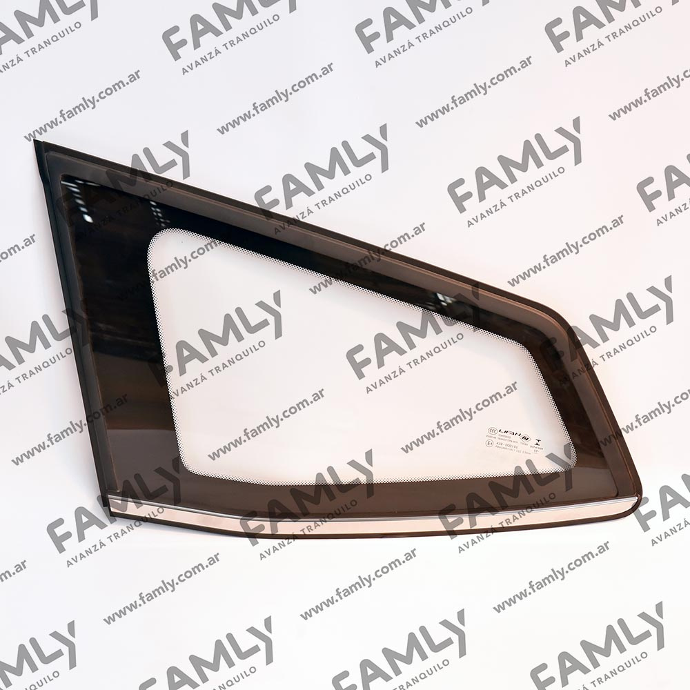 Repuestos Famly - 6440                 - VIDRIO GUARDABARRO TRASERO IZQUIERDO