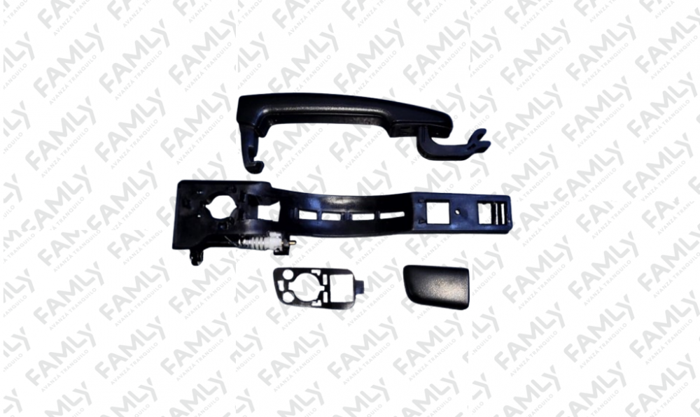 Repuestos Famly - X3 SC BOX            - MANIJA EXTERIOR, PUERTA DERECHA