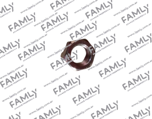 Repuestos Famly - X3 SC REF            - TUERCA  RANURADA PARA FRENO EJE DELANTERO (1.5 / 1