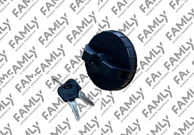 Repuestos Famly - X3 SC REF            - TAPA COMBUSTIBLE C/ 2 LLAVES DK15 (1.5) IND. ARG