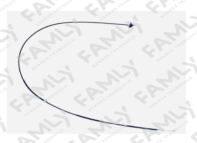 Repuestos Famly - 6440                 - CABLE CERRADURA DE CAPOT