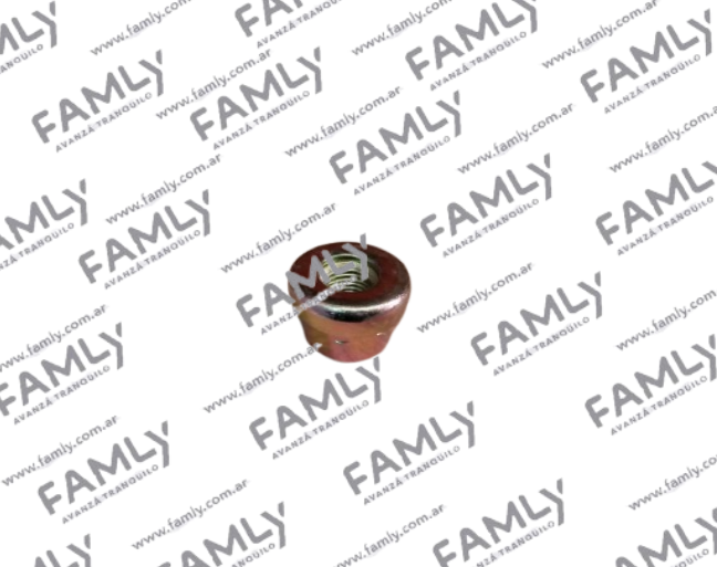 Repuestos Famly - X3 SC REF            - TUERCA DE  MONTAJE RUEDA LADO IZQUIERDO (1.5/1.6)