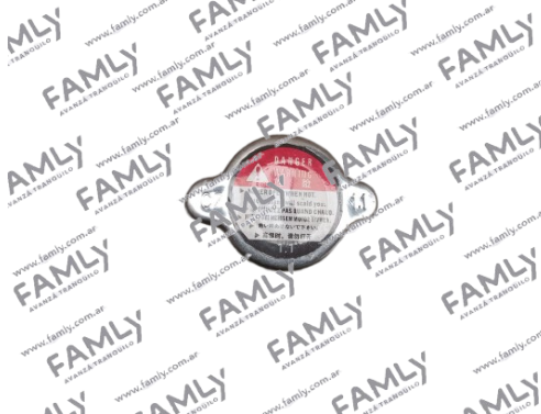 Repuestos Famly - X3 SC REF            - TAPA RADIADOR 1.6 - TAPA DE DEPOSITO  REF 1.5