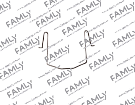 Repuestos Famly - X3 SC                - ABRAZADERA DE RODAMIENTO DE SEPARACION (1.5)