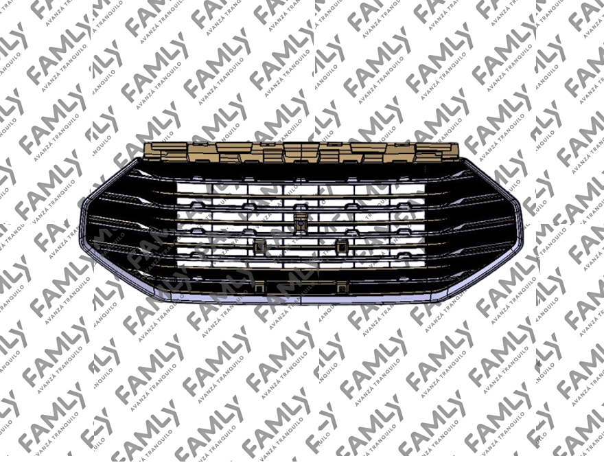 Repuestos Famly - JTRX70ATLX           - GRILLA FRONTAL DE RADIADOR
