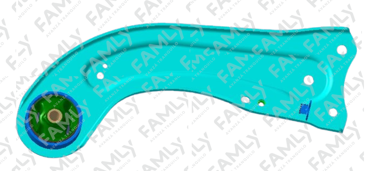Repuestos Famly - JTRX70ATLX           - BRAZO DE SUSPENSION TRASERA IZQUIERDA