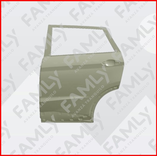 Repuestos Famly - JTRX70ATLX           - PUERTA TRASERA IZQUIERDA